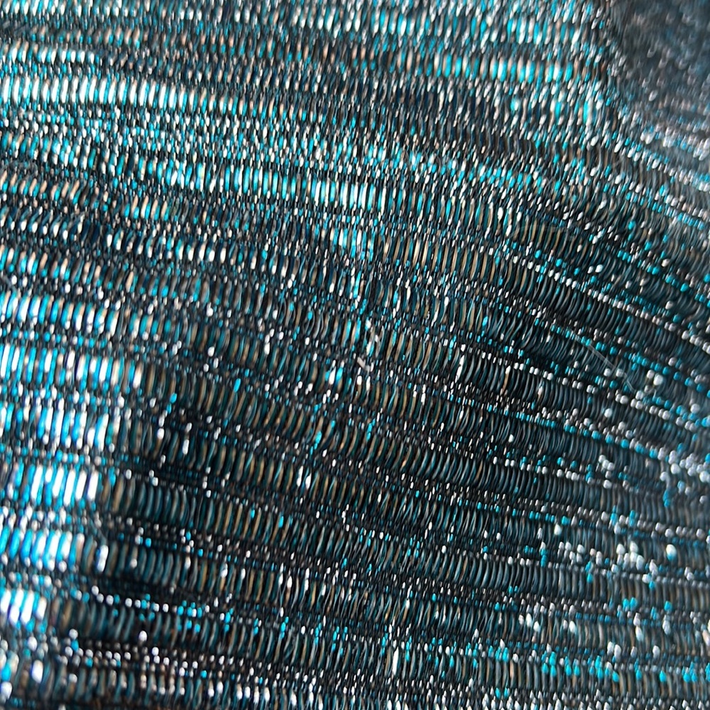 Disco 70s sparkle striped lightweight pants size small - Picture 14 of 17